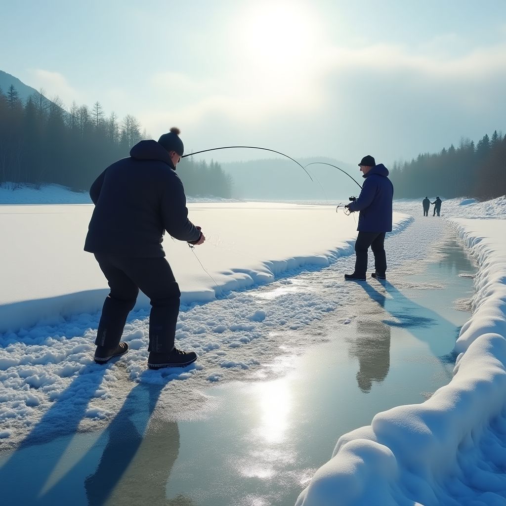 expert ice fishing
